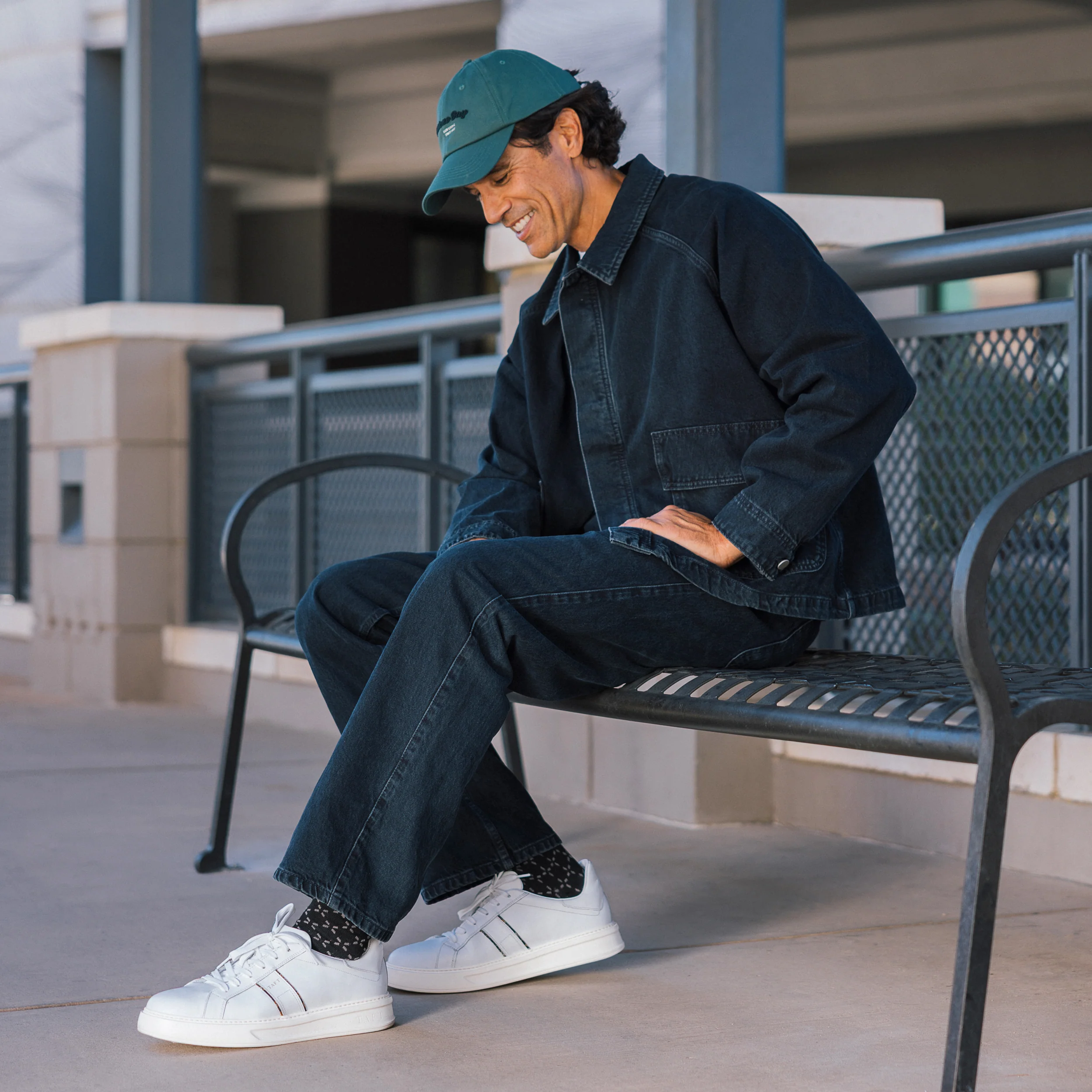 The Logan Sneaker in White - Image 3
