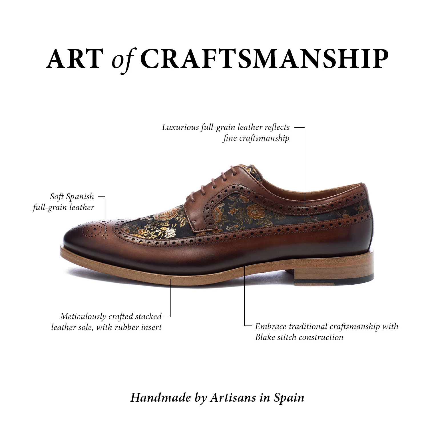 The Preston Shoe in Eden Cognac - Image 8